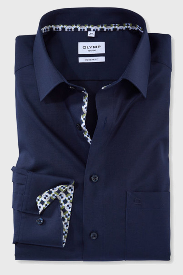 ΠΟΥΚΑΜΙΣΟ OLYMP - 17 ΜΠΛΕ